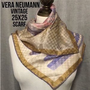 Vintage Vera Scarf-Silk-25x25